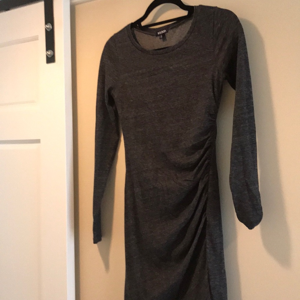 Tildon XS NEVER WORN charcoal dress